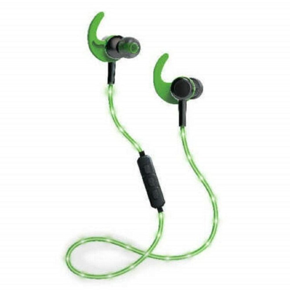 SHARPER IMAGE LIGHT-UP WIRELESS EARBUDS SBT46GR